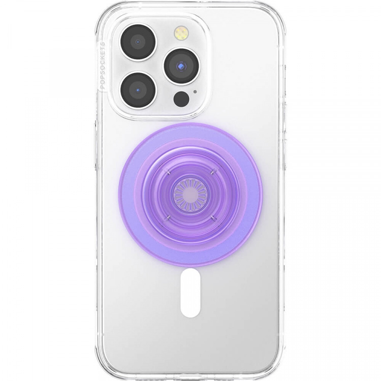 PopSockets PopGrip för Magsafe Lavender Translucent