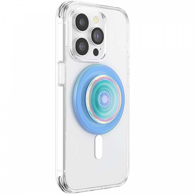 PopSockets PopGrip för Magsafe Opalescent Blue PopSockets PopGrip för Magsafe Opalescent Blue