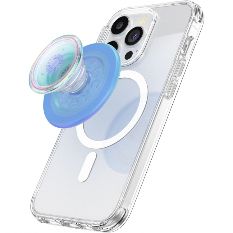 PopSockets PopGrip för Magsafe Opalescent Blue PopSockets PopGrip för Magsafe Opalescent Blue