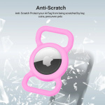 Elago Ofkoz AirTag Hållare för Halsband Rosa