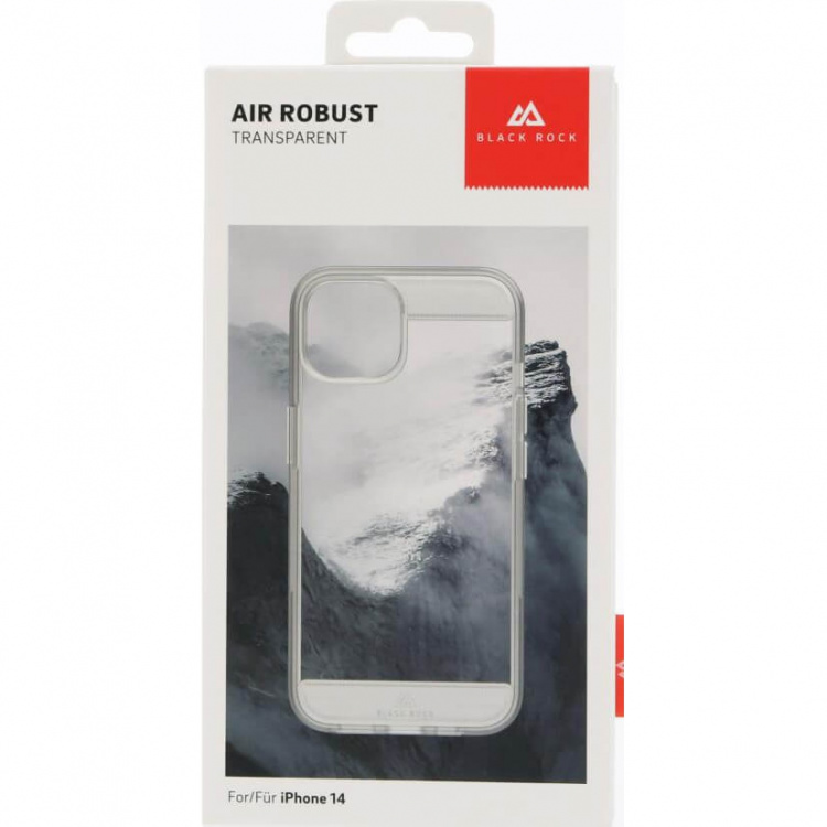 BLACK ROCK Mobilskal Air Robust Transparent - iPhone 14 BLACK ROCK Mobilskal Air Robust Transparent - iPhone 14
