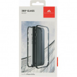 BLACK ROCK Mobilskal 360° Glas Transp/Svart - iPhone 14 Pro BLACK ROCK Mobilskal 360° Glas Transp/Svart - iPhone 14 Pro