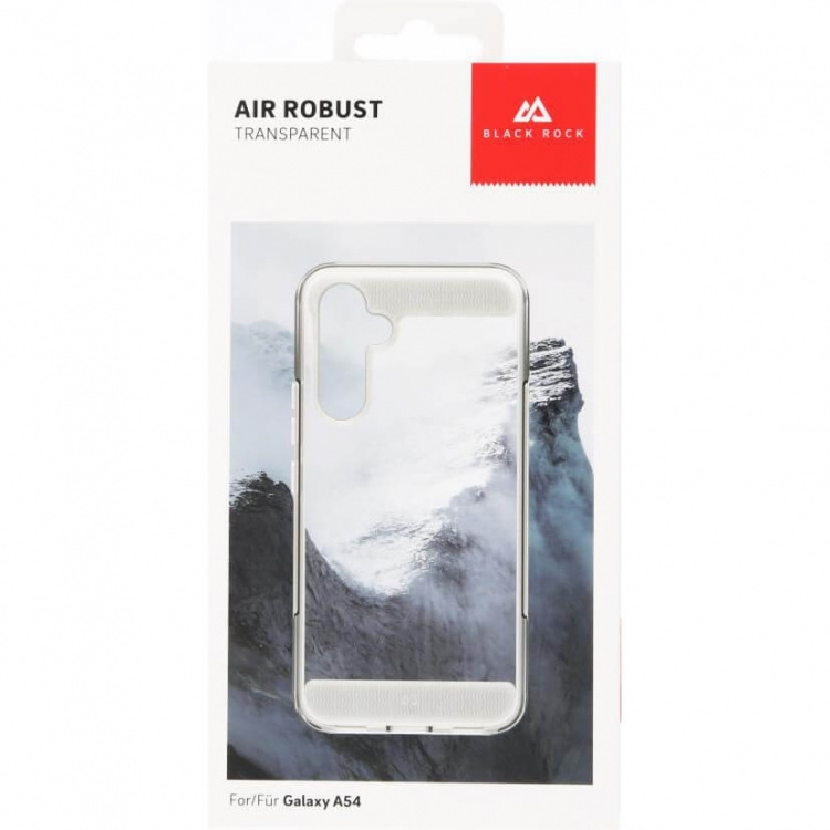 BLACK ROCK Mobilskal Air Robust Transparent - Samsung A54 5G