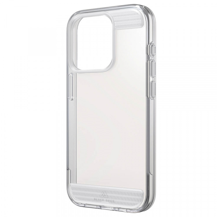 BLACK ROCK Mobilskal Air Robust Transparent - iPhone 15 Pro