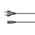 HAMA Euro Mains Lead for Play3/Play5 Black 5.0m