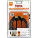 HAMA Kabel HDMI Ethernet Flexislim Svart 1.5m HAMA Kabel HDMI Ethernet Flexislim Svart 1.5m
