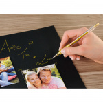 Hama Albumpenna Hybrid Gel 2 st. Guld/Silver