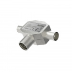 Hama Antennfördelare Coax 1-2 för TV