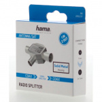 Hama Antennfördelare Coax 1-2 för Radio