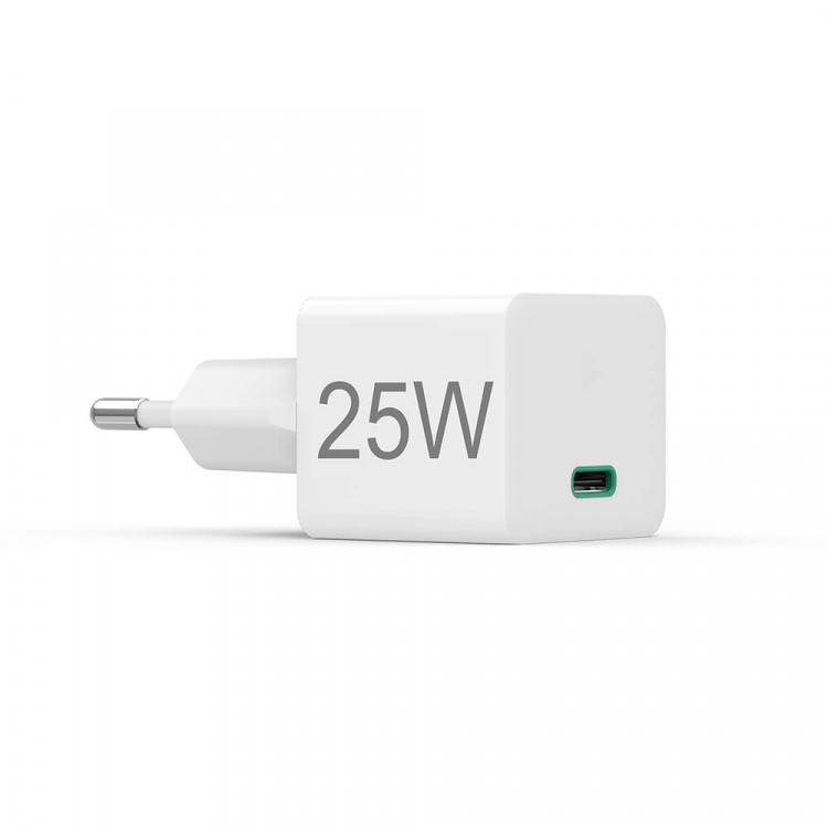 Hama Laddare 220V USB-C PD/Qualcomm 25W Vit