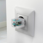 Hama Laddare 220V USB-C PD/Qualcomm 25W Vit