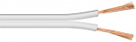 Goobay Högtalarkabel vit CU 50 m rulle, tvärsnitt 2 x 0,5 mm² Goobay Högtalarkabel vit CU 50 m rulle, tvärsnitt 2 x 0,5 mm²