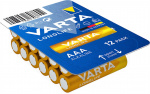 Varta LR03/AAA (Micro) (4103) batteri, 12 st. i box alkaliskt manganbatteri, 1,5 V