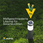 Varta AAA (Micro)/HR03 (56733) laddningsbart batteri - 550 mAh, 2 st. blister Nickel-metallhydrid batteri (NiMH), 1,2 V Varta AAA (Micro)/HR03 (56733) laddningsbart batteri - 550 mAh, 2 st. blister Nickel-metallhydrid batteri (NiMH), 1,2 V