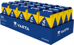 Varta 6LR61/6LP3146/9 V Block (4922) batteri, 1 st. oförpackad alkaliskt manganbatteri, 9 V Varta 6LR61/6LP3146/9 V Block (4922) batteri, 1 st. oförpackad alkaliskt manganbatteri, 9 V