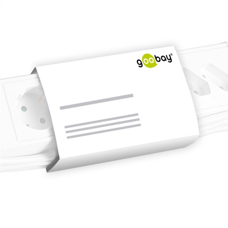 Goobay Grenuttag, 5 uttag, stänkskydd, 3 m 5 jordat grenuttag med skyddskåpor, lämpliga för utomhusbruk Goobay Grenuttag, 5 uttag, stänkskydd, 3 m 5 jordat grenuttag med skyddskåpor, lämpliga för utomhusbruk