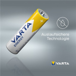 Varta LR6/AA (Mignon) (4106) batteri, 30 st. i blister alkaliskt manganbatteri, 1,5 V Varta LR6/AA (Mignon) (4106) batteri, 30 st. i blister alkaliskt manganbatteri, 1,5 V