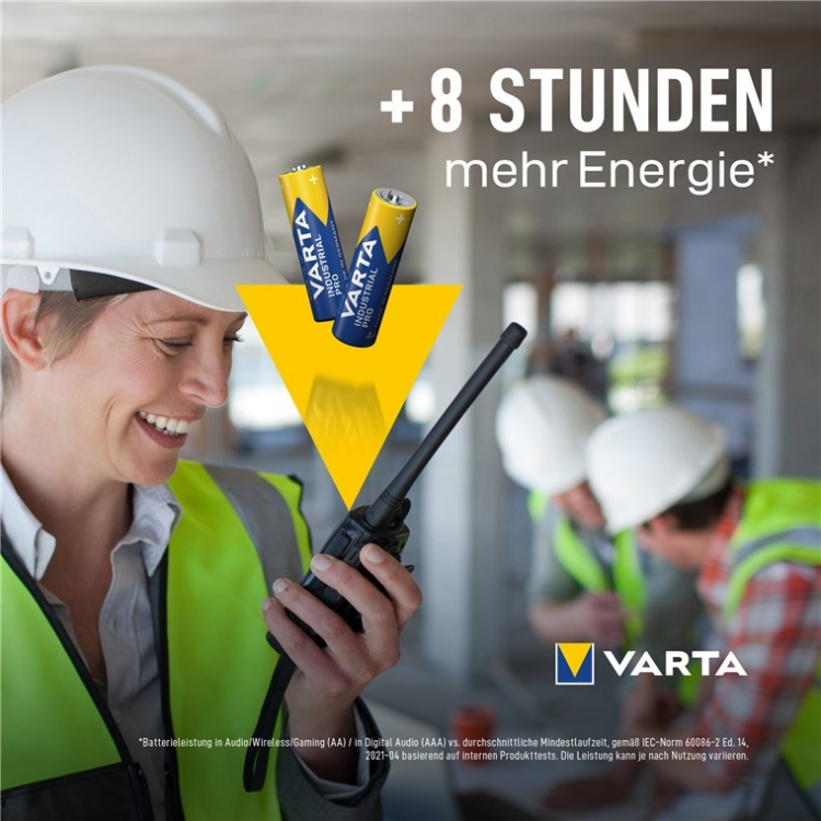 Varta LR6/AA (Mignon) (4006) batteri, 10 st. box alkaliskt manganbatteri, 1,5 V Varta LR6/AA (Mignon) (4006) batteri, 10 st. box alkaliskt manganbatteri, 1,5 V