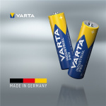 Varta LR6/AA (Mignon) (4006) batteri, 10 st. box alkaliskt manganbatteri, 1,5 V Varta LR6/AA (Mignon) (4006) batteri, 10 st. box alkaliskt manganbatteri, 1,5 V