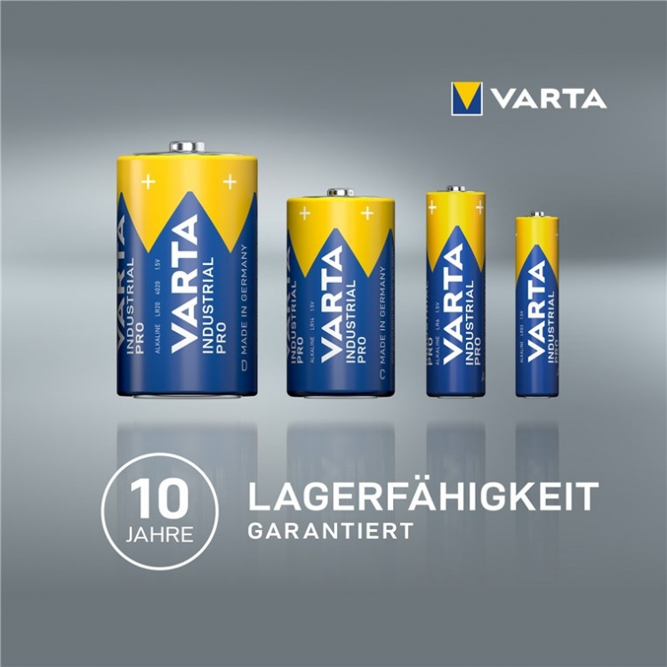 Varta LR6/AA (Mignon) (4006) batteri, 10 st. box alkaliskt manganbatteri, 1,5 V Varta LR6/AA (Mignon) (4006) batteri, 10 st. box alkaliskt manganbatteri, 1,5 V