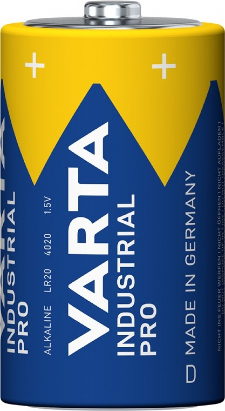 Varta LR20/D (Mono) (4020) batteri, 20 st. i box alkaliskt manganbatteri, 1,5 V Varta LR20/D (Mono) (4020) batteri, 20 st. i box alkaliskt manganbatteri, 1,5 V