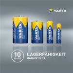 Varta 6LR61/6LP3146/9 V Block (4022) batteri, 20 st. kartong alkaliskt manganbatteri, 9 V Varta 6LR61/6LP3146/9 V Block (4022) batteri, 20 st. kartong alkaliskt manganbatteri, 9 V