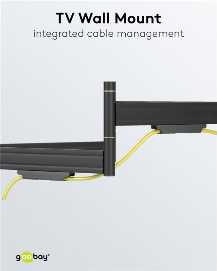 Goobay TV-väggfäste Pro FULLMOTION (L) wide Range för TV-apparater från 37 till 70 tum (94-178 cm), helt mobil (svängbar och lutande) upp till 70 kg Goobay TV-väggfäste Pro FULLMOTION (L) wide Range för TV-apparater från 37 till 70 tum (94-178 cm), helt mobil (svängbar och lutande) upp till 70 kg