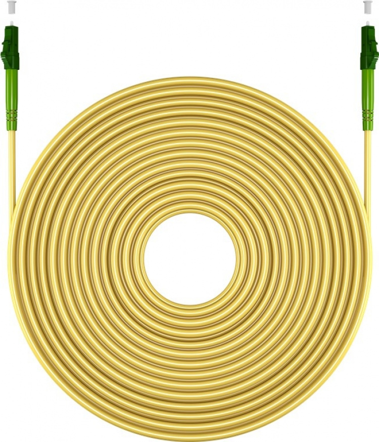 Goobay Fiberoptisk kabel (FTTH), Singlemode (OS2) Yellow, gul (Simplex), 2 m plugg LC-APC (8°) > plugg LC-APC (8°), halogenfri kabelhölje (LSZH) Goobay Fiberoptisk kabel (FTTH), Singlemode (OS2) Yellow, gul (Simplex), 2 m plugg LC-APC (8°) > plugg LC-APC (8°), halogenfri kabelhölje (LSZH)