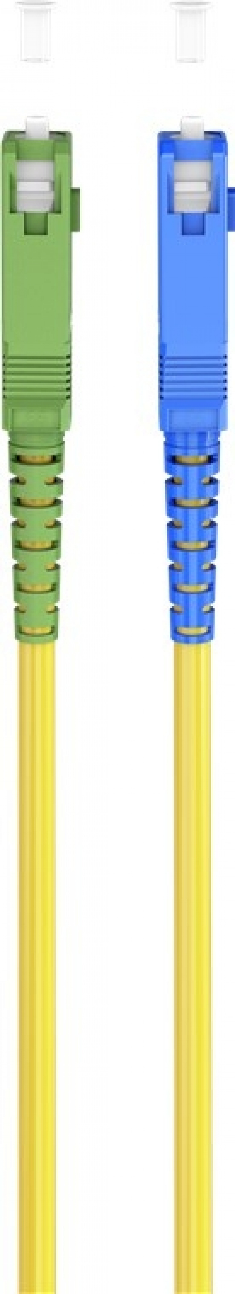 Goobay Fiberoptisk kabel (FTTH), Singlemode (OS2) Yellow, gul (Simplex), 30 m plugg SC-APC (8°) > SC plugg (UPC), halogenfri kabelhölje (LSZH) Goobay Fiberoptisk kabel (FTTH), Singlemode (OS2) Yellow, gul (Simplex), 30 m plugg SC-APC (8°) > SC plugg (UPC), halogenfri kabelhölje (LSZH)