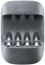 Varta Eco Charger (typ 57680) laddar upp till 4x AA-batterier eller AAA-batterier (NiMH) samtidigt Varta Eco Charger (typ 57680) laddar upp till 4x AA-batterier eller AAA-batterier (NiMH) samtidigt