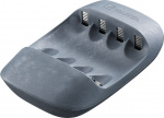 Varta Eco Charger (typ 57680) laddar upp till 4x AA-batterier eller AAA-batterier (NiMH) samtidigt Varta Eco Charger (typ 57680) laddar upp till 4x AA-batterier eller AAA-batterier (NiMH) samtidigt