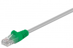 Goobay CAT 5e korsad patchkabel, U/UTP, grå-grön kopparklädd aluminiumtråd (CCA) Goobay CAT 5e korsad patchkabel, U/UTP, grå-grön kopparklädd aluminiumtråd (CCA)