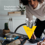 Varta LR61/AAAA (Mini) (4061) batteri, 2 st. blister alkaliskt manganbatteri, 1,5 V