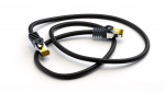 Goobay RJ45 patchkabel S/FTP (PiMF), 500 MHz, med CAT 7 råkabel, svart, 1 m LSZH halogenfri kabelhölje, koppar, RJ45-kontakt (CAT 6A) Goobay RJ45 patchkabel S/FTP (PiMF), 500 MHz, med CAT 7 råkabel, svart, 1 m LSZH halogenfri kabelhölje, koppar, RJ45-kontakt (CAT 6A)