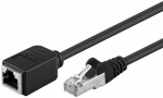Goobay CAT 5e förlängningskabel, F/UTP, svart kopparledare (CU), RJ45-kontakt (8P8C) > RJ45-kontakt (8P8C) Goobay CAT 5e förlängningskabel, F/UTP, svart kopparledare (CU), RJ45-kontakt (8P8C) > RJ45-kontakt (8P8C)