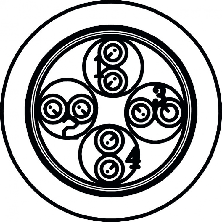 Goobay CAT 5e Nätverkskabel, F/UTP, 100 m, gul Kopparklädd aluminiumledare (CCA), AWG 26/7 (stranded), PVC-kabelhölje