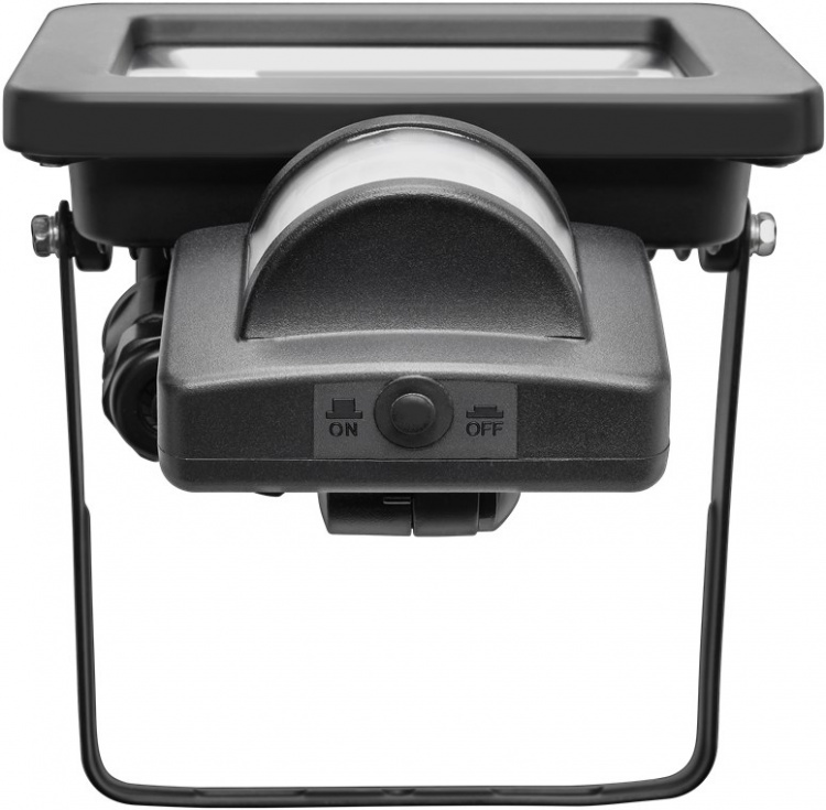 Goobay LED-strålkastare för utomhusbruk, 20 W, med rörelsedetektor med 1700 lm, neutralt vitt ljus (4000 K), PIR-sensor med ON/OFF-funktion och M16 kabelgenomföring, lämplig för utomhusbruk (IP44)