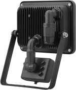 Goobay LED-strålkastare för utomhusbruk, 30 W, med rörelsedetektor med 2550 lm, neutralt vitt ljus (4000 K), PIR-sensor med ON/OFF-funktion och M16 kabelgenomföring, lämplig för utomhusbruk (IP44)
