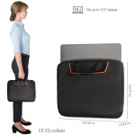 everki Sleeve (EKF808S13B) Bärbar dator för maskiner upp till 13,3-tums