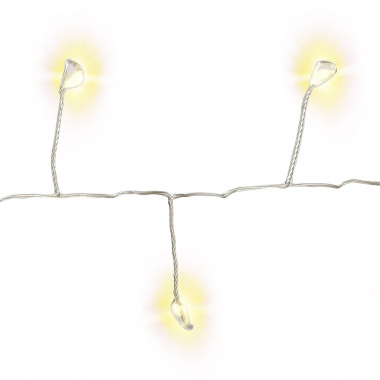 Goobay 50er LED silver wire cluster ljuskedja med 2 ljuslägen, varmvitt (3000 K), batteridrift, för inomhus och utomhusbruk (IP44) Goobay 50er LED silver wire cluster ljuskedja med 2 ljuslägen, varmvitt (3000 K), batteridrift, för inomhus och utomhusbruk (IP44)