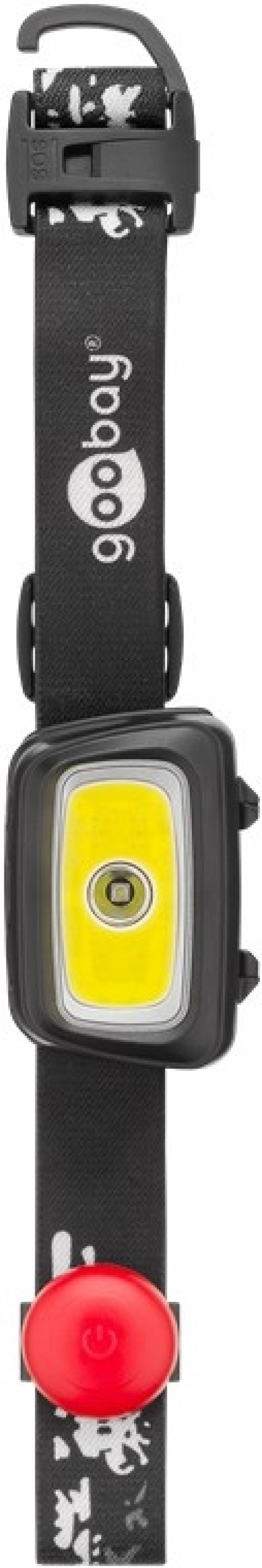 Goobay LED-pannlampa High Bright 240 med 240 lm och kallt vitt ljus (6500 K), perfekt för fritid, sport, camping, fiske, jakt och i bilen Goobay LED-pannlampa High Bright 240 med 240 lm och kallt vitt ljus (6500 K), perfekt för fritid, sport, camping, fiske, jakt och i bilen