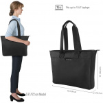 everki Shopper (EKB418) Slim bärbar handväska för iPad / surfplatta / ultrabook upp till 15,6 tum