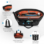 everki Shopper (EKB418) Slim bärbar handväska för iPad / surfplatta / ultrabook upp till 15,6 tum