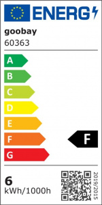 Goobay LED-förstoringslampa med stativ, 6 W, vit 80-450 lm, dimbar, 100 mm glaslins, 1,75x förstoring, 3 dioptrier