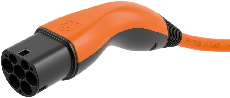 LAPP MOBILITY Laddkabel Typ 2, upp till 22 kW, 5 m, orange (5555934027) 32 A, 3-fas, för laddning av hybrid- och elbilar med Typ 2-anslutning LAPP MOBILITY Laddkabel Typ 2, upp till 22 kW, 5 m, orange (5555934027) 32 A, 3-fas, för laddning av hybrid- och elbilar med Typ 2-anslutning