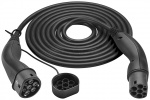 LAPP MOBILITY HELIX laddkabel Typ 2, upp till 11 kW, m, svart (5555935001) 20 A, 3-fas, för laddning av hybrid- och elbilar med Typ 2-anslutning