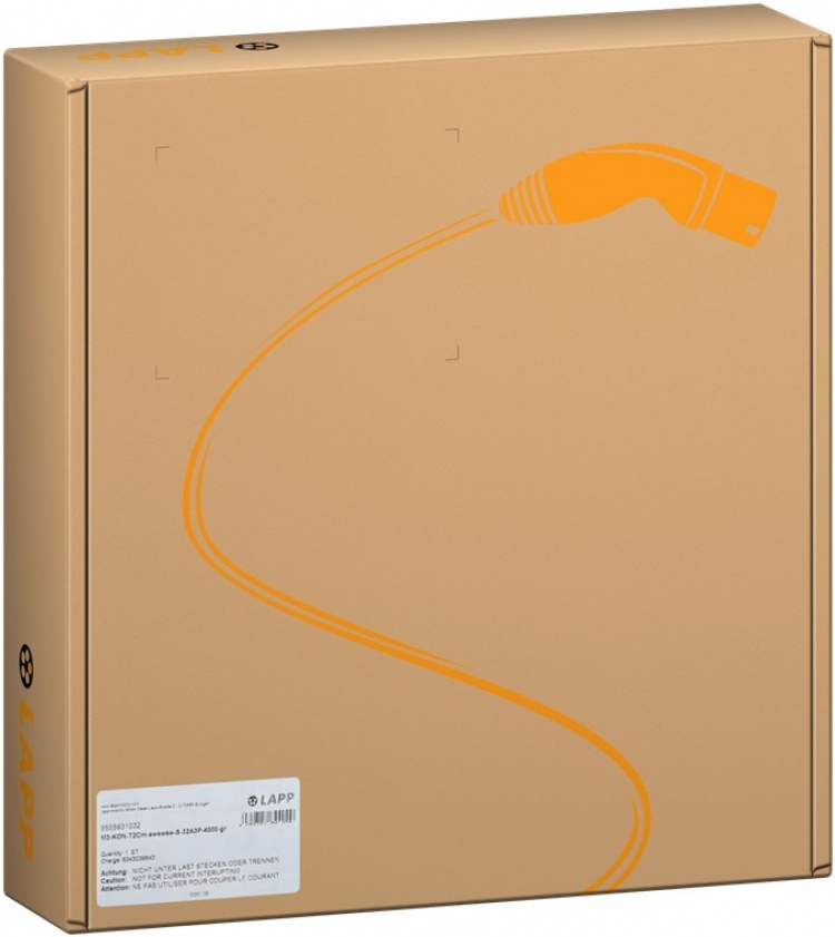 LAPP MOBILITY Mobil laddningsstation Basic, Typ 2, jordad stickpropp, upp till 1,8 kW, 6 m (5555921002) 8 A, 1-fas, för laddning av hybrid- och elbilar med Typ 2-anslutning LAPP MOBILITY Mobil laddningsstation Basic, Typ 2, jordad stickpropp, upp till 1,8 kW, 6 m (5555921002) 8 A, 1-fas, för laddning av hybrid- och elbilar med Typ 2-anslutning