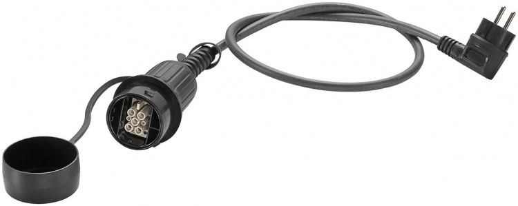 LAPP MOBILITY Laddningsadapter Universal med jordad stickpropp, upp till 2,3 kW (5555923000) 10 A, adapterkabel för LAPPs laddningsstationen Universal LAPP MOBILITY Laddningsadapter Universal med jordad stickpropp, upp till 2,3 kW (5555923000) 10 A, adapterkabel för LAPPs laddningsstationen Universal