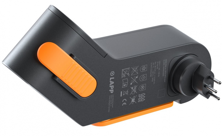 LAPP MOBILITY Mobility Dock laddare för elfordon, typ Schweiz (5555925005) upp till 1,8 kW, 8 A, 1-fas, för mobil laddning av hybrid- och elbilar med Typ 2-anslutning