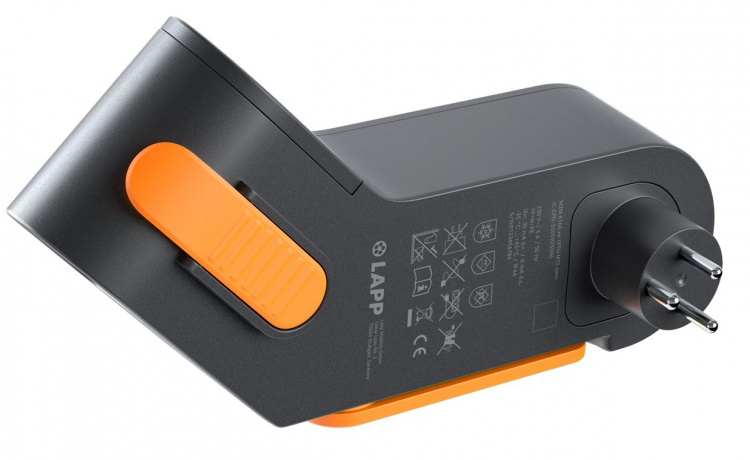 LAPP MOBILITY Mobility Dock laddare för elfordon, typ Danmark (5555925006) upp till 1,4 kW, 6 A, 1-fas, för mobil laddning av hybrid- och elbilar med Typ 2-anslutning